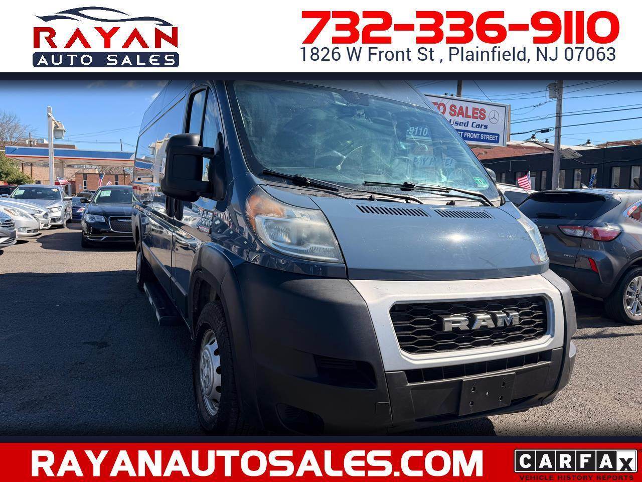 RAM Promaster 3500 High Roof w/Extended Length 2019