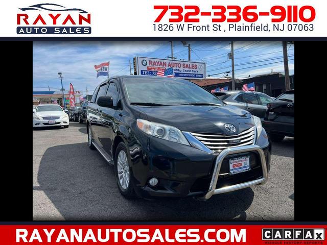 Black 2017 Toyota Sienna Limited Premium 7-Passenger FWD Minivan Front-Wheel Drive