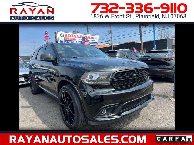 Black 2017 Dodge Durango GT AWD SUV / Crossover All-Wheel Drive Automatic