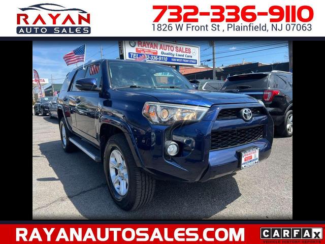 Blue 2016 Toyota 4Runner SR5 Premium 4WD SUV / Crossover Four-Wheel Drive