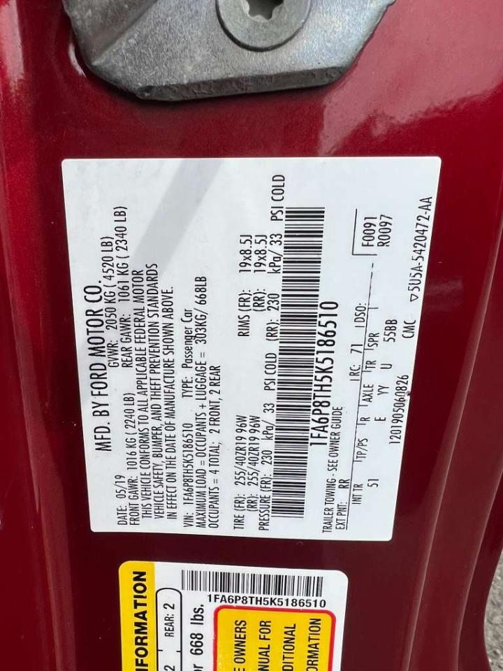 Ford Mustang Eco Premium 2019
