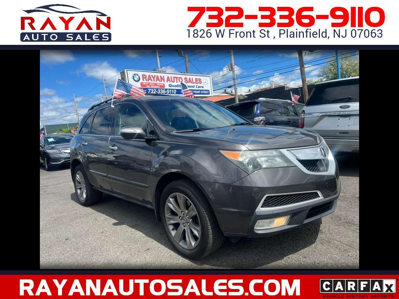 Acura MDX 6-Spd AT w/Advance Package 2011
