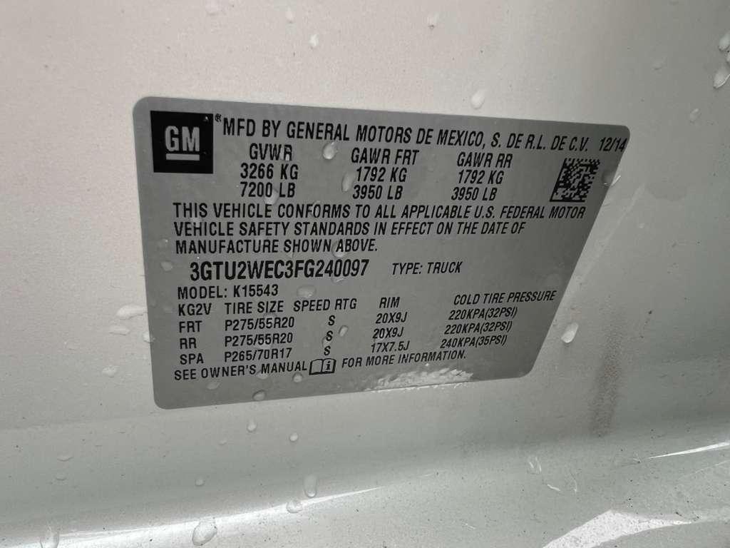 GMC Sierra 1500 Denali Crew Cab 2015