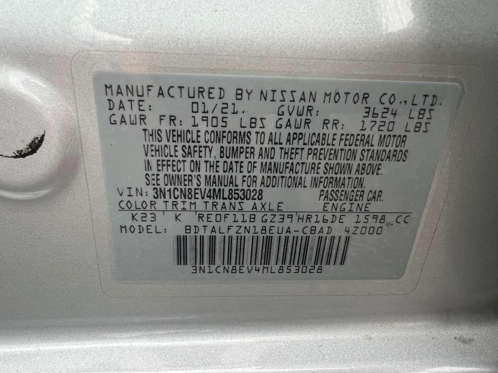Nissan Versa SV 2021