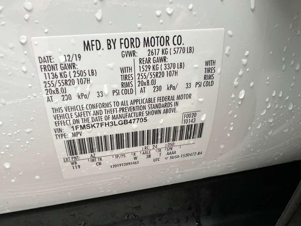 Ford Explorer Limited 2020