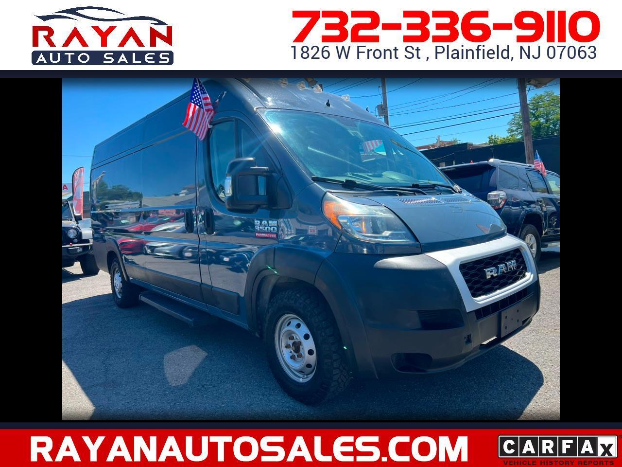 RAM Promaster 3500 High Roof w/159" WB 2019