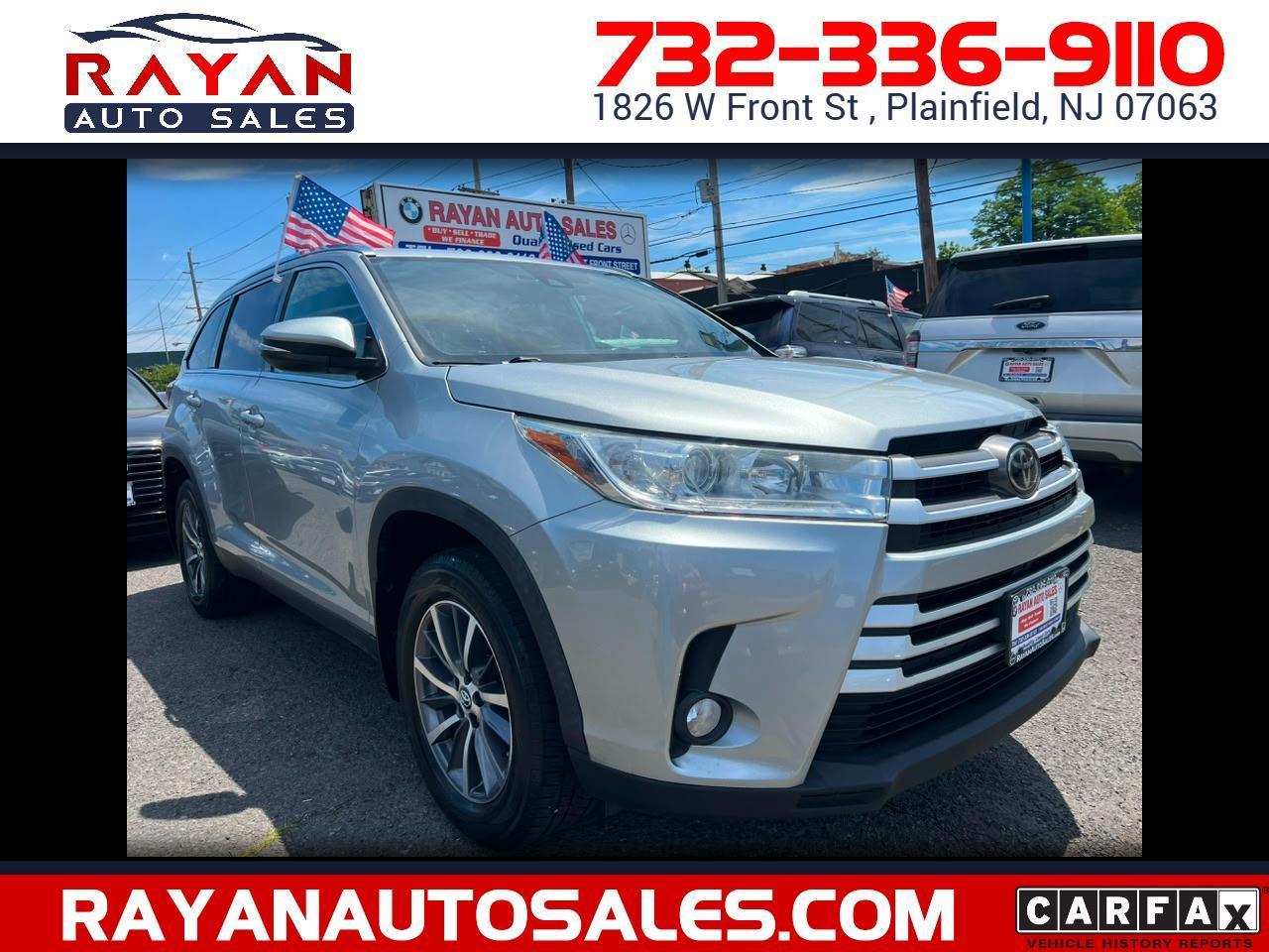 Toyota Highlander XLE AWD V6 2019
