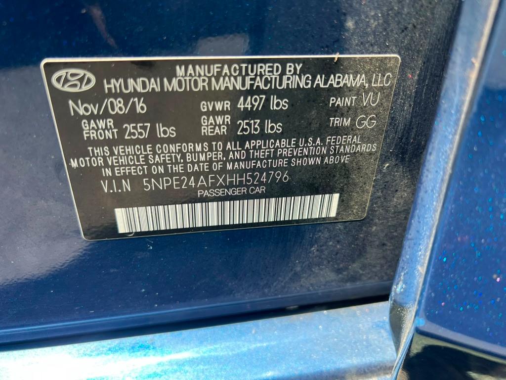 Hyundai Sonata SE 2017