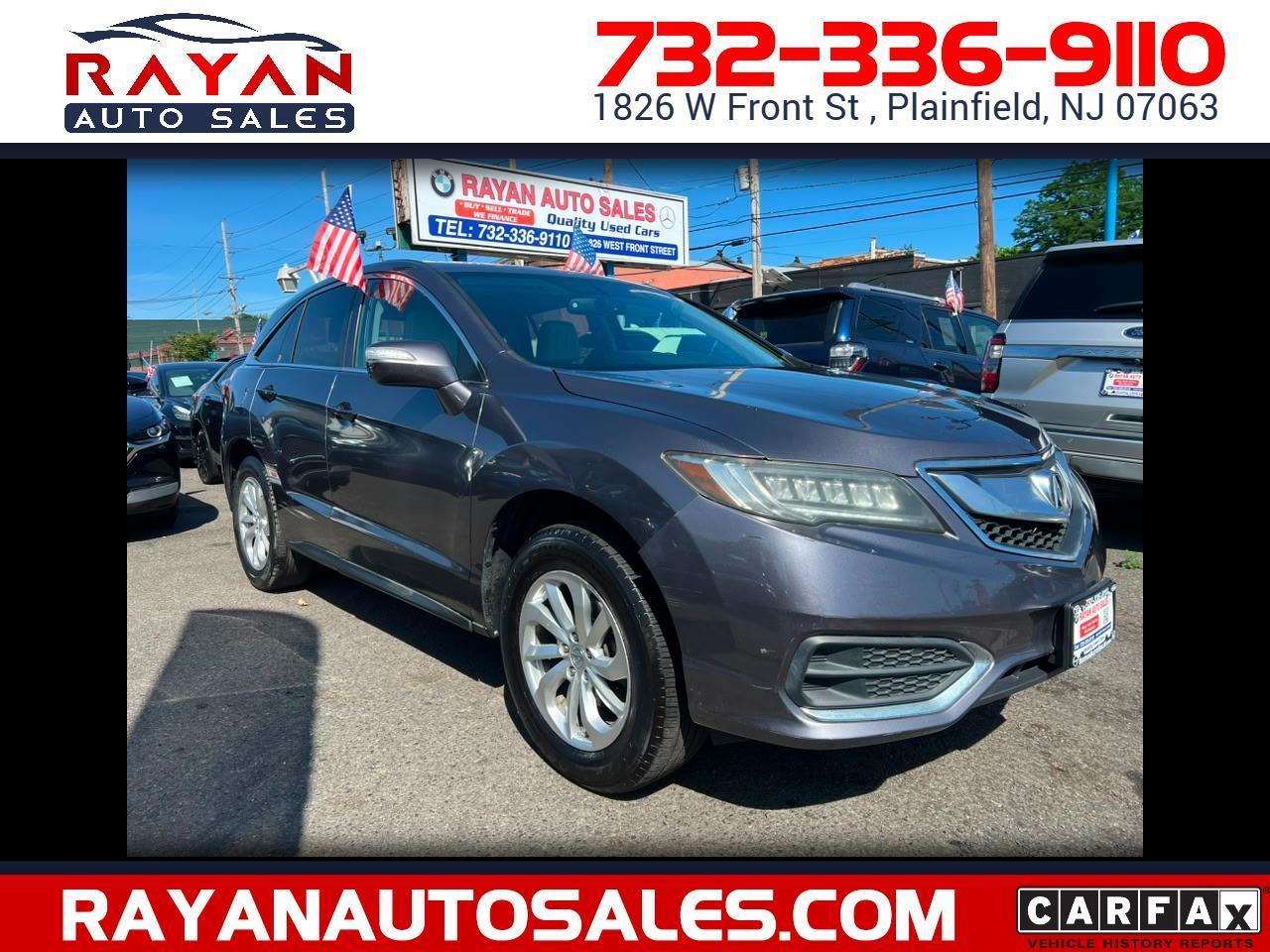 Acura RDX 4WD 4dr Tech Pkg 2017