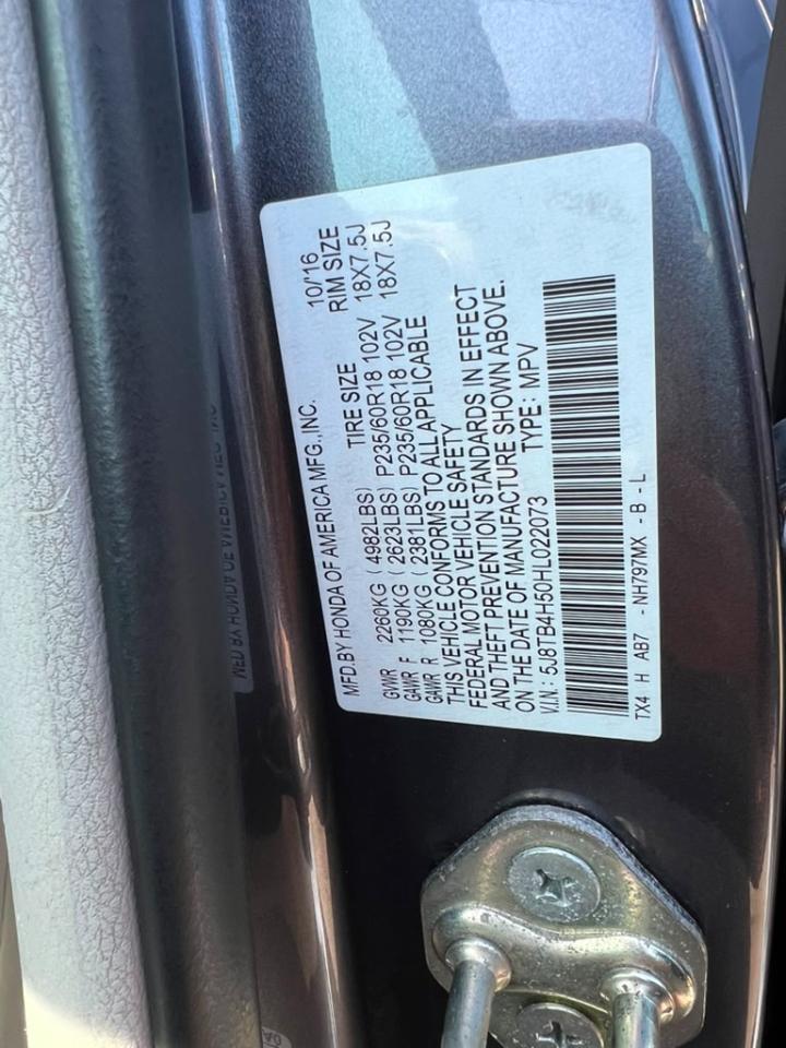 Acura RDX 4WD 4dr Tech Pkg 2017