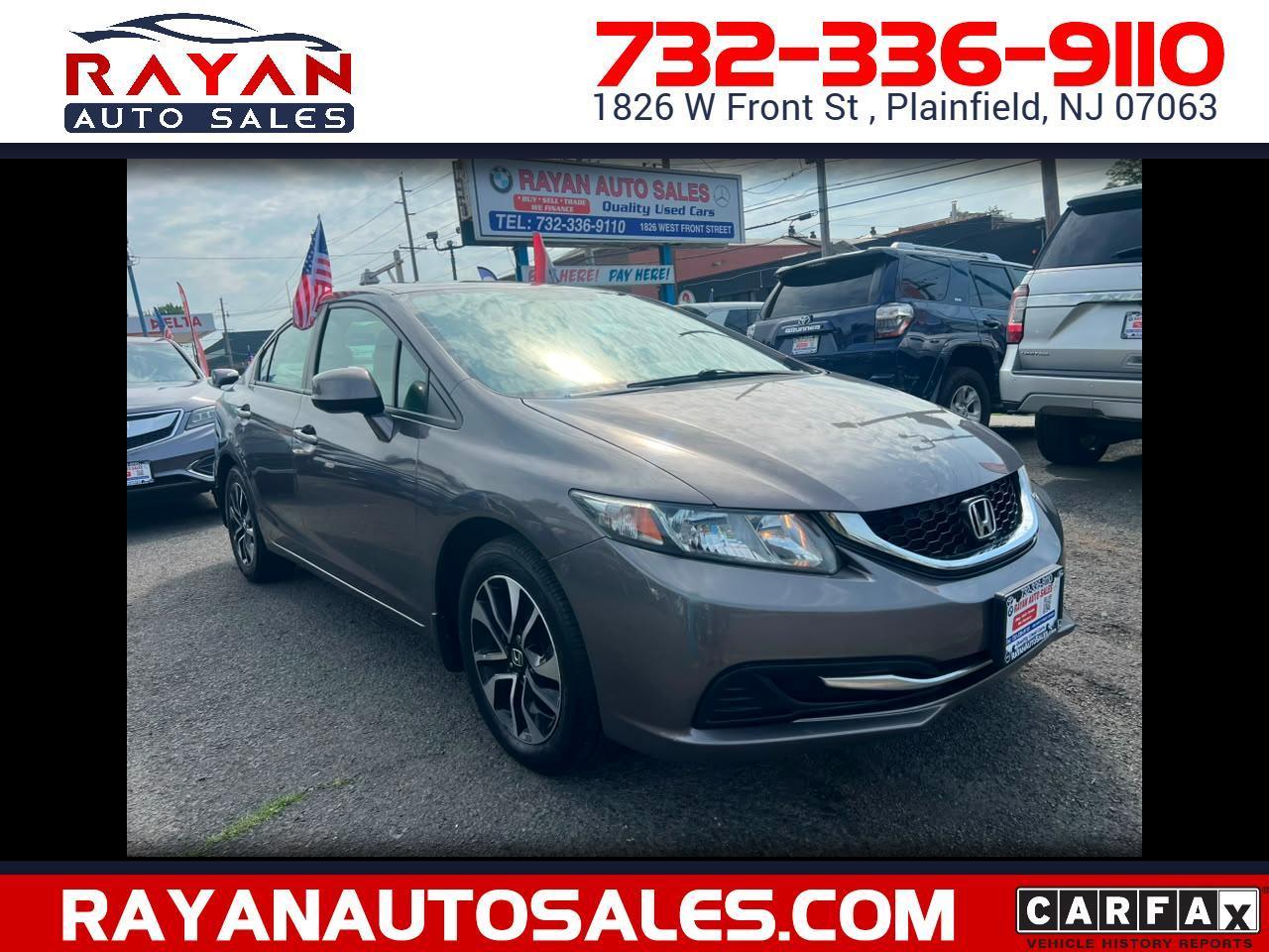 Honda Civic EX Sedan 5-Speed AT 2013