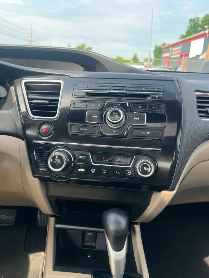 Honda Civic EX Sedan 5-Speed AT 2013