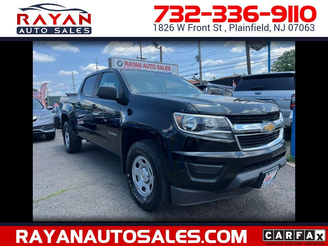 Chevrolet Colorado Work Truck Crew Cab 4WD Short Box 2019
