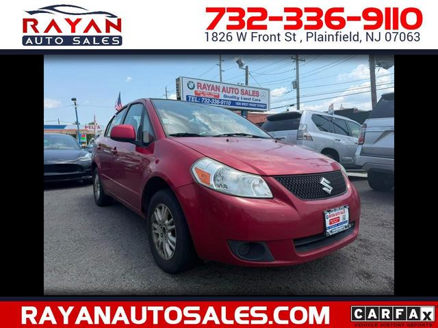 Red 2012 Suzuki SX4 Sedan Front-Wheel Drive