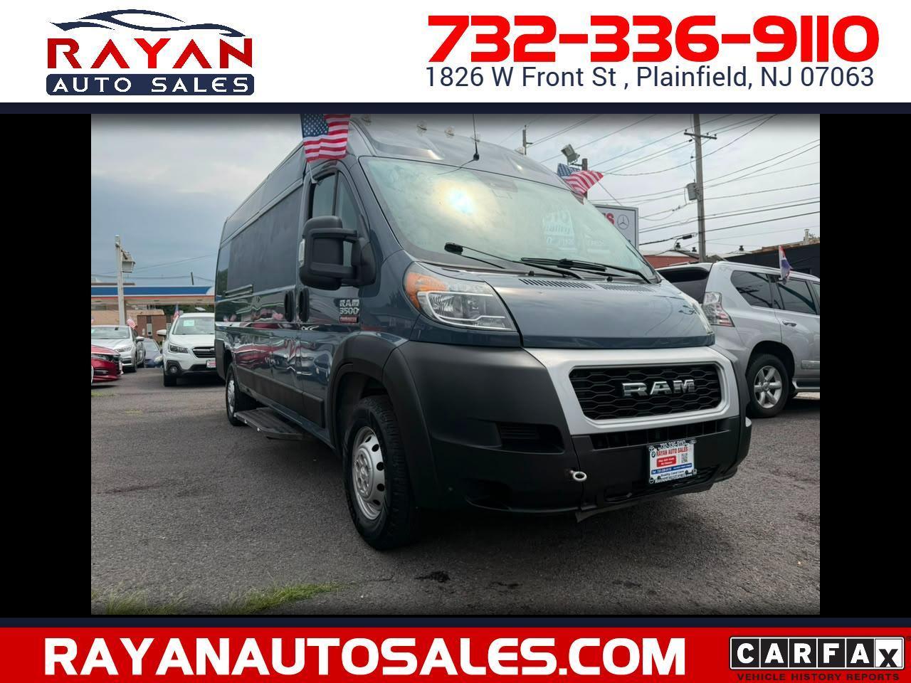 RAM Promaster 3500 High Roof 159-in. WB Ext 2021