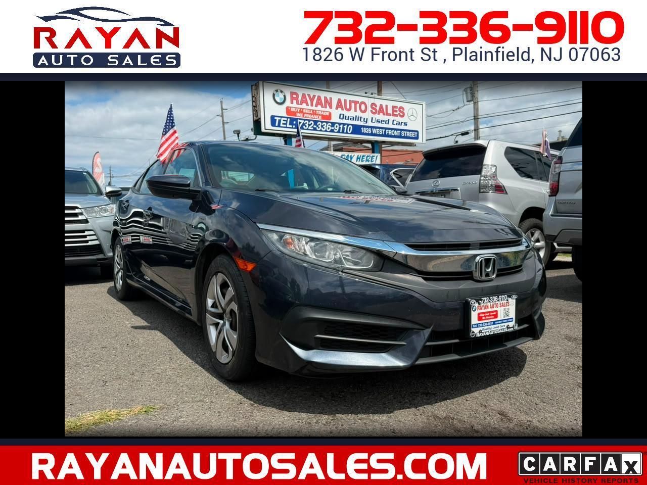 Honda Civic LX Sedan CVT 2018