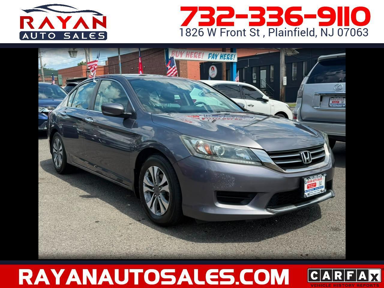 Honda Accord LX Sedan 6-Spd MT 2013