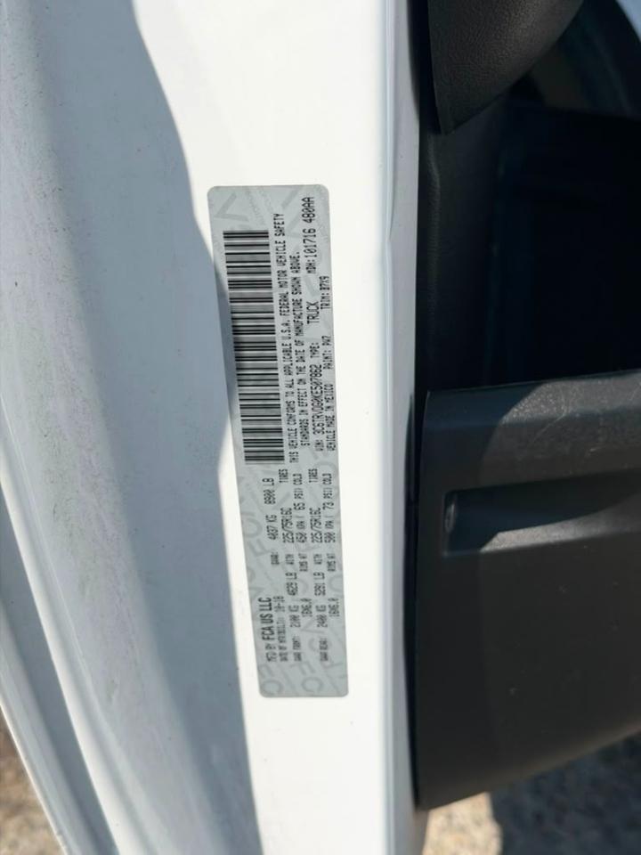 RAM Promaster 2500 High Roof Tradesman 159-in. WB 2019