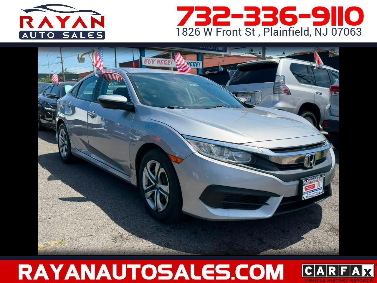 Honda Civic LX Sedan CVT 2018