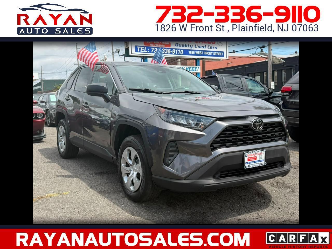 Black (Charcoal) 2022 Toyota RAV4 SUV / Crossover All-Wheel Drive 