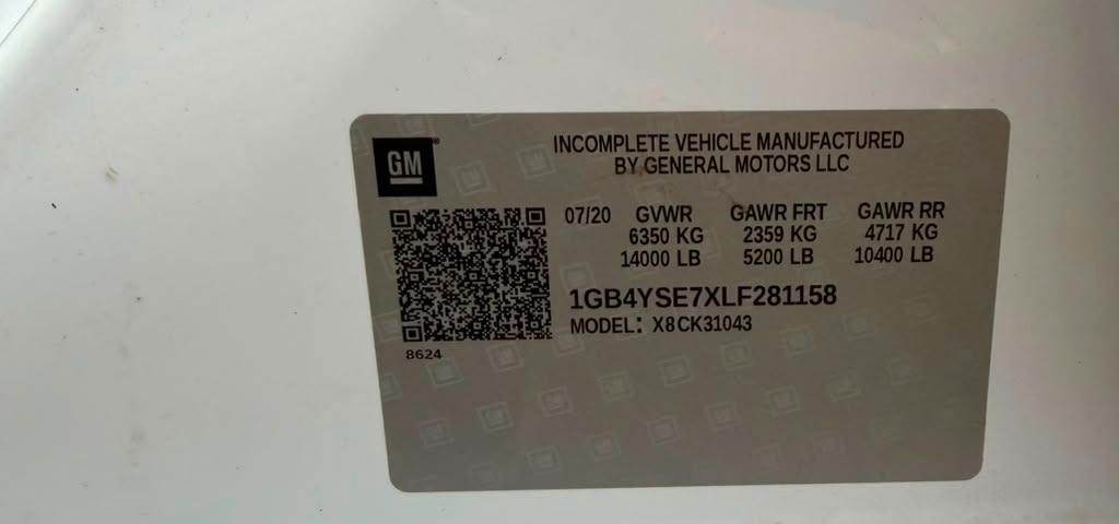 Chevrolet Silverado 3500HD Work Truck Crew Cab 4WD 2020