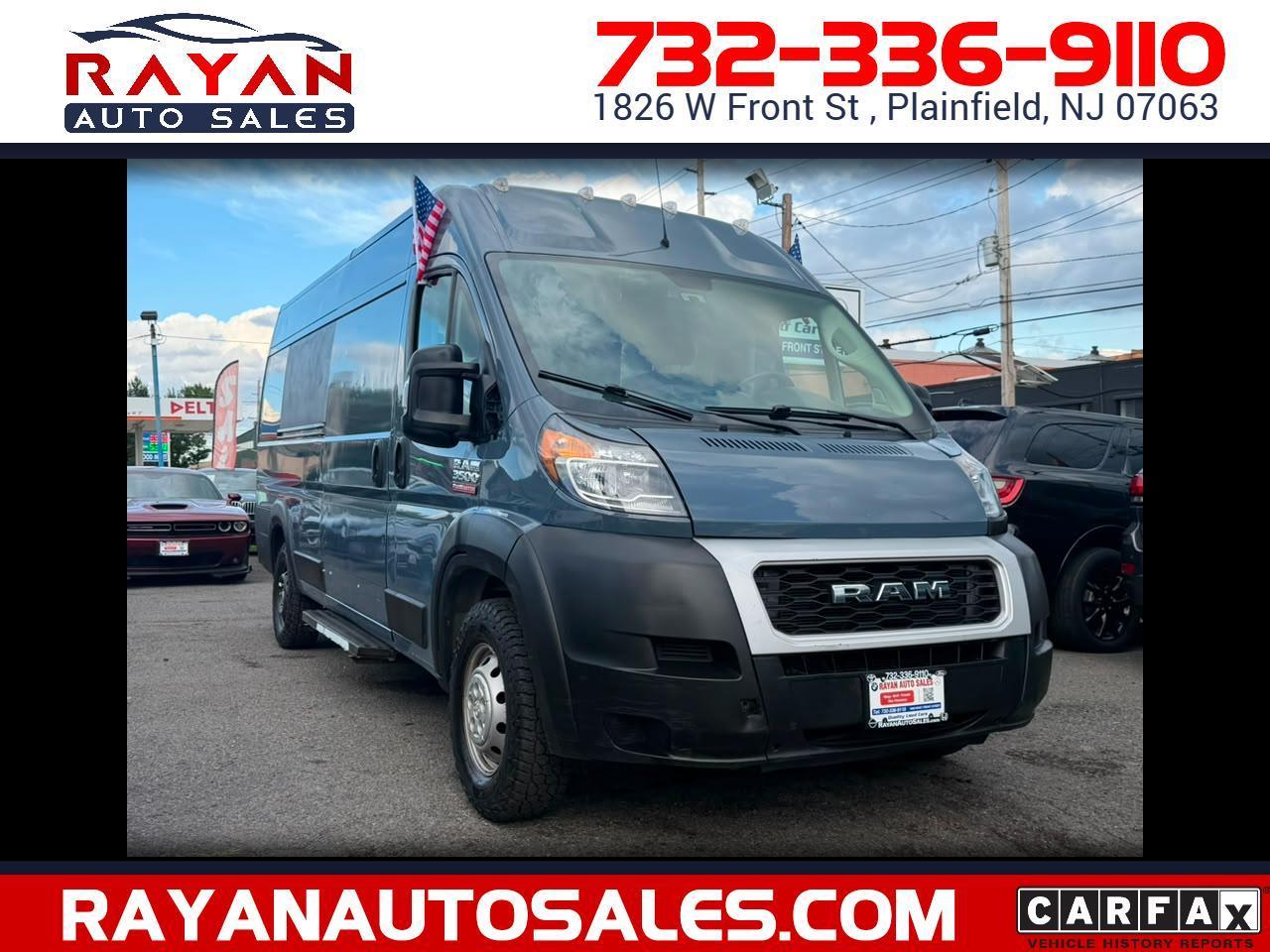 RAM Promaster 3500 High Roof 159-in. WB Ext 2020