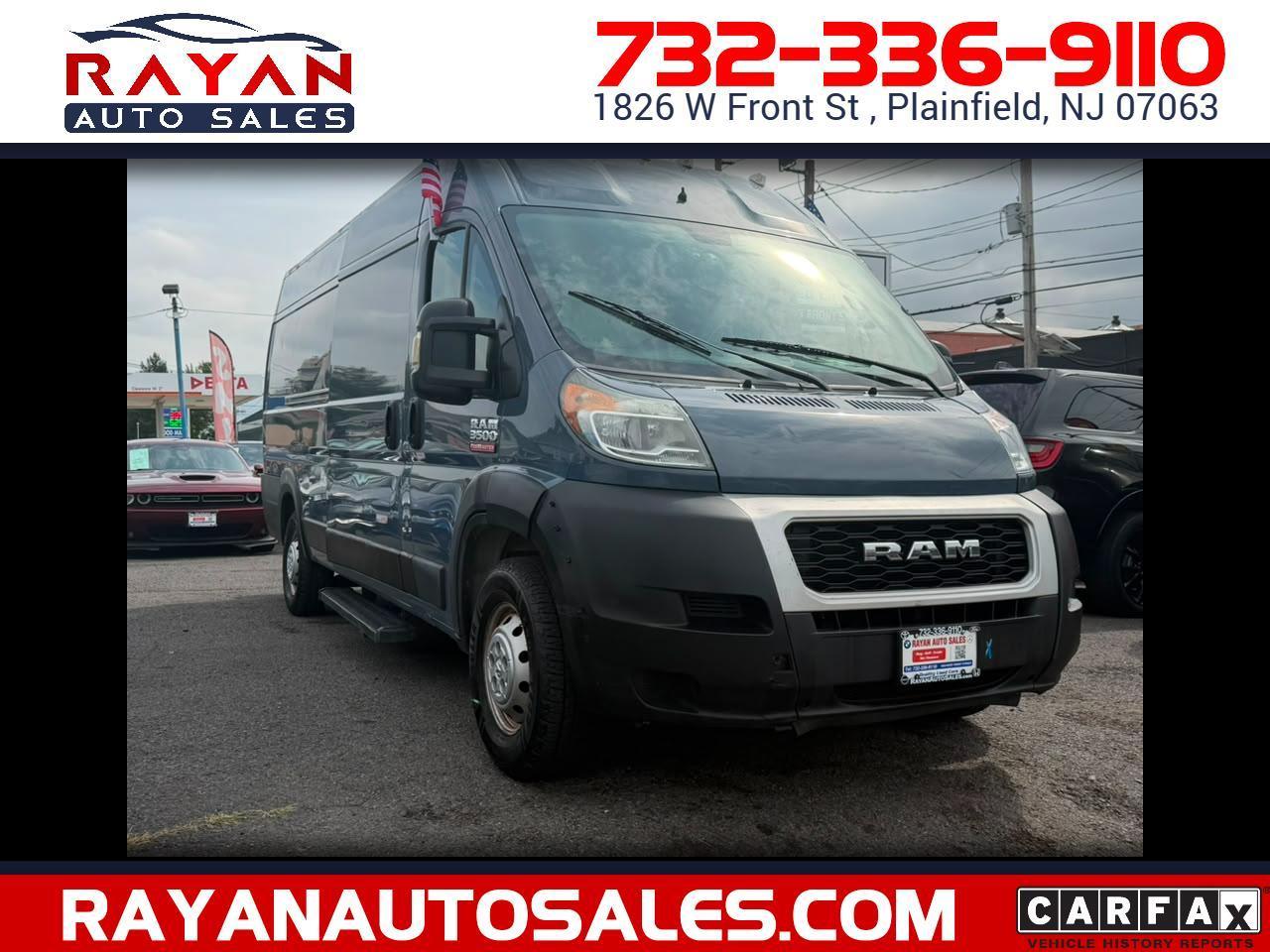 RAM Promaster 3500 High Roof 159-in. WB Ext 2020