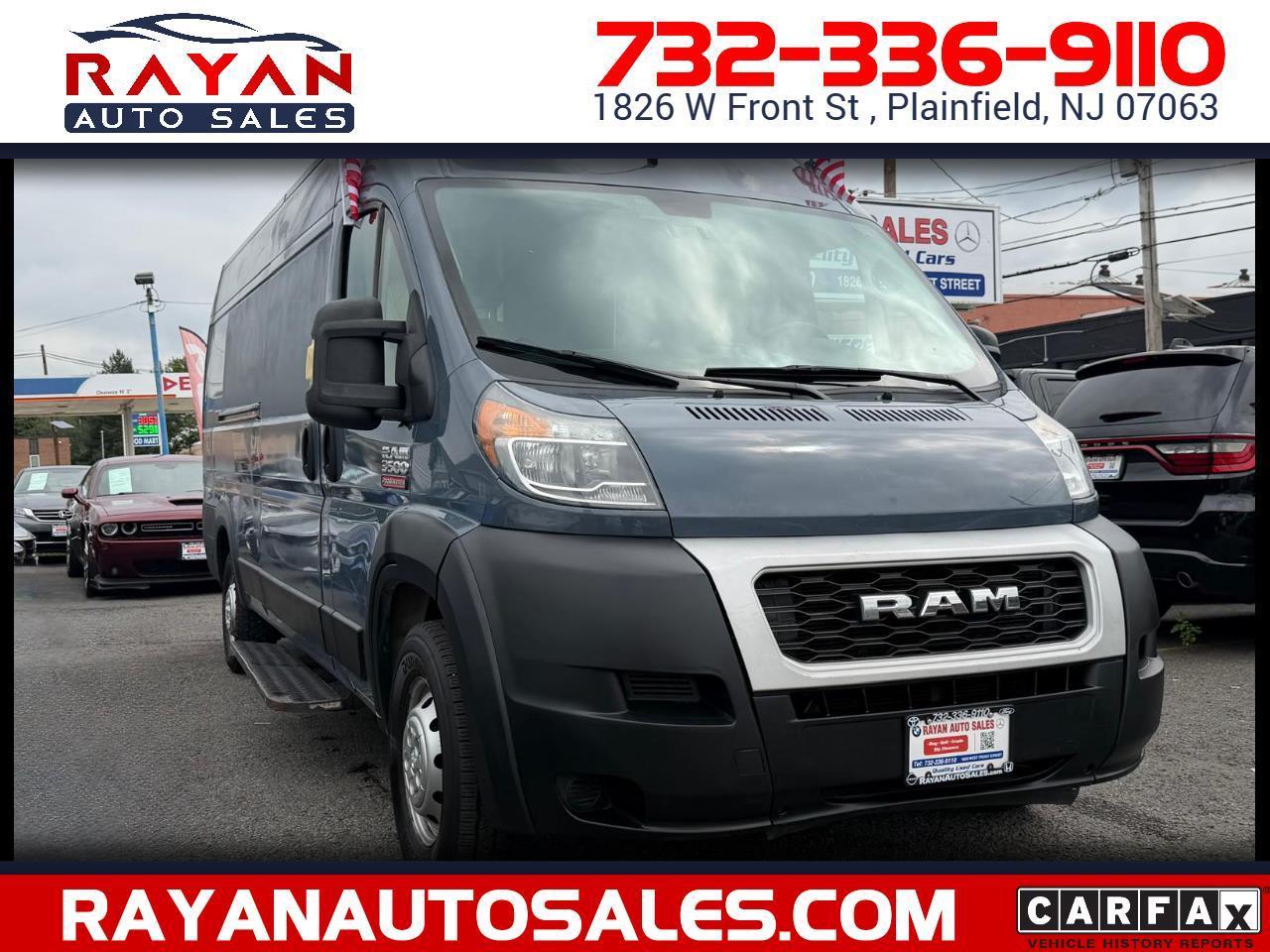 RAM Promaster 3500 High Roof 159-in. WB Ext 2020