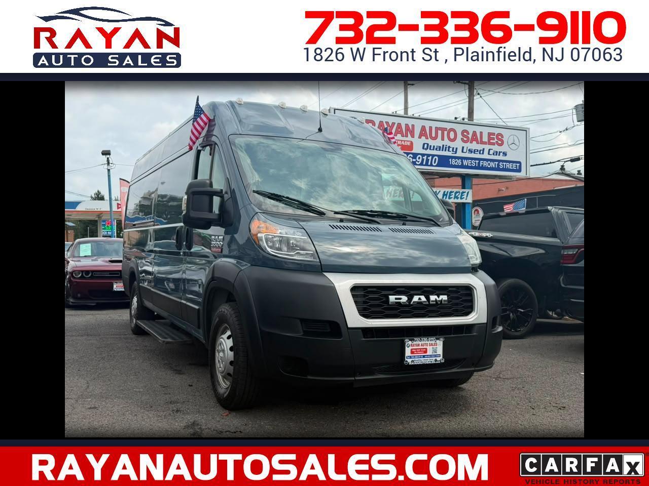 RAM Promaster 3500 High Roof 159-in. WB Ext 2020