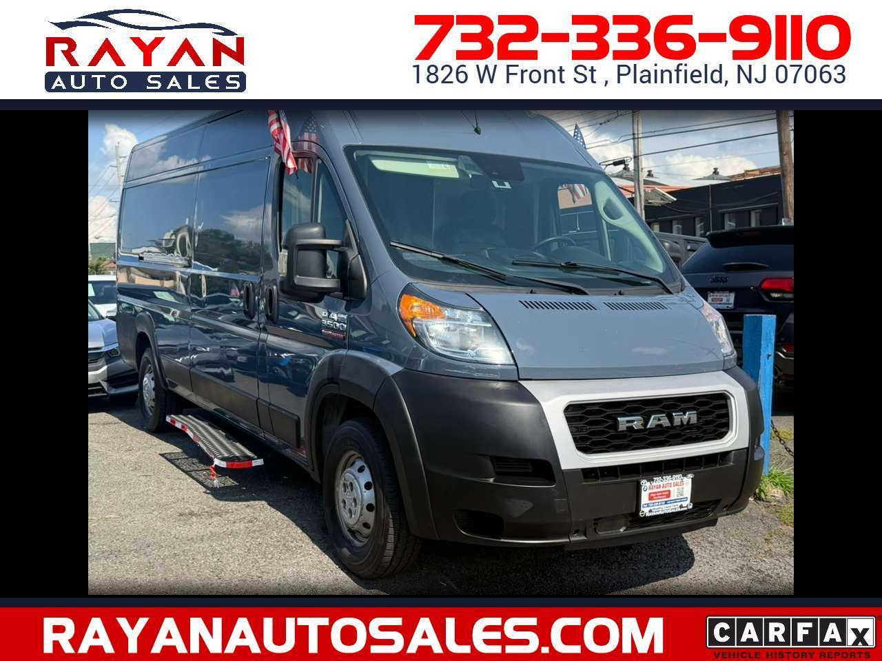 RAM Promaster 3500 High Roof 159-in. WB Ext 2021