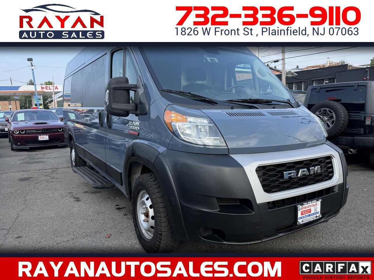 RAM Promaster 3500 High Roof w/Extended Length 2019