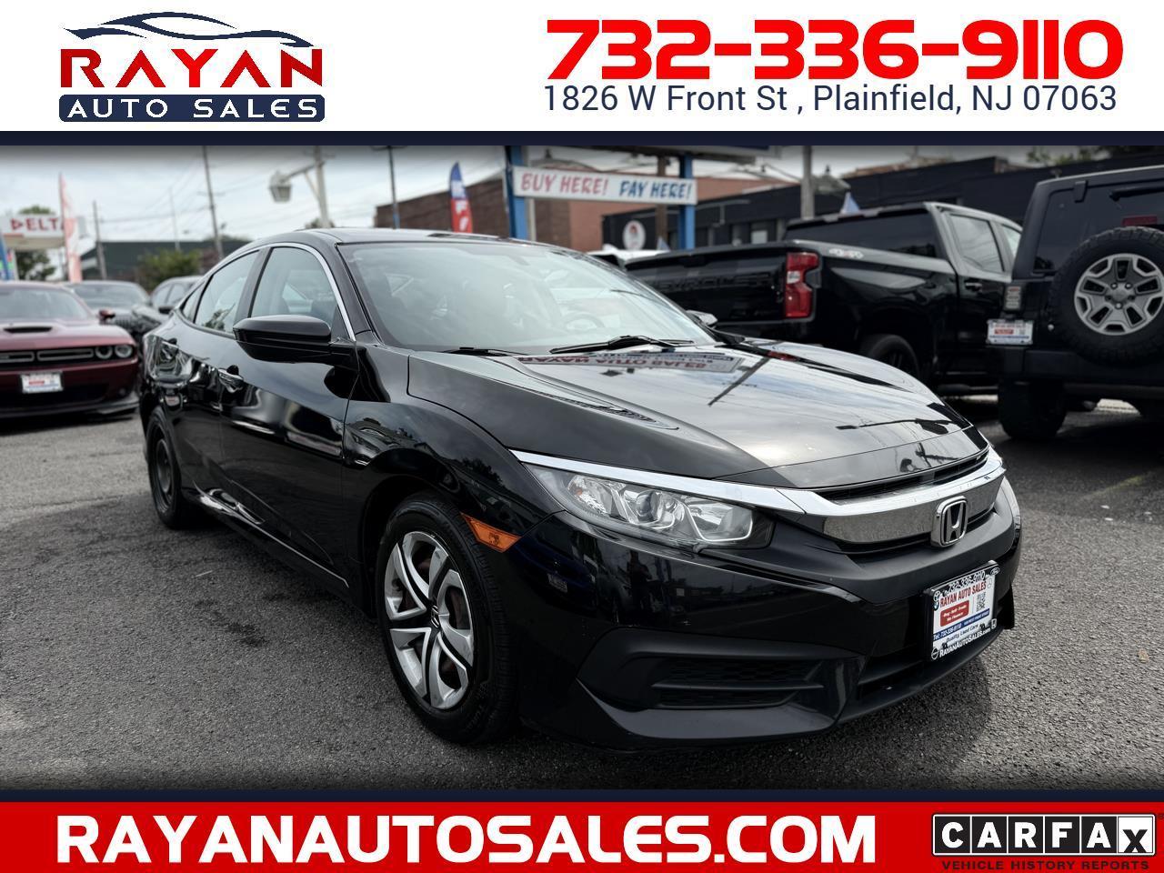 Honda Civic LX Sedan CVT 2018