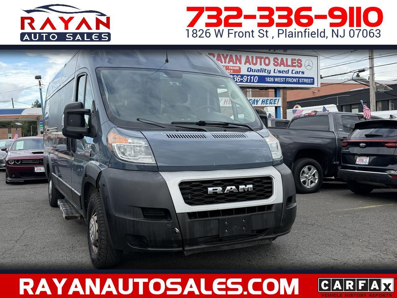 RAM Promaster 3500 High Roof 159-in. WB Ext 2020