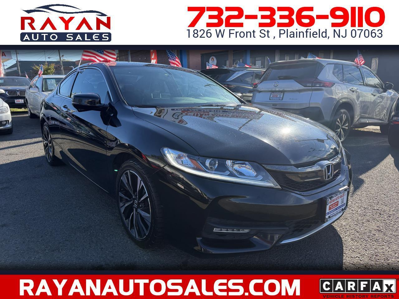 Honda Accord EX-L Coupe CVT 2016