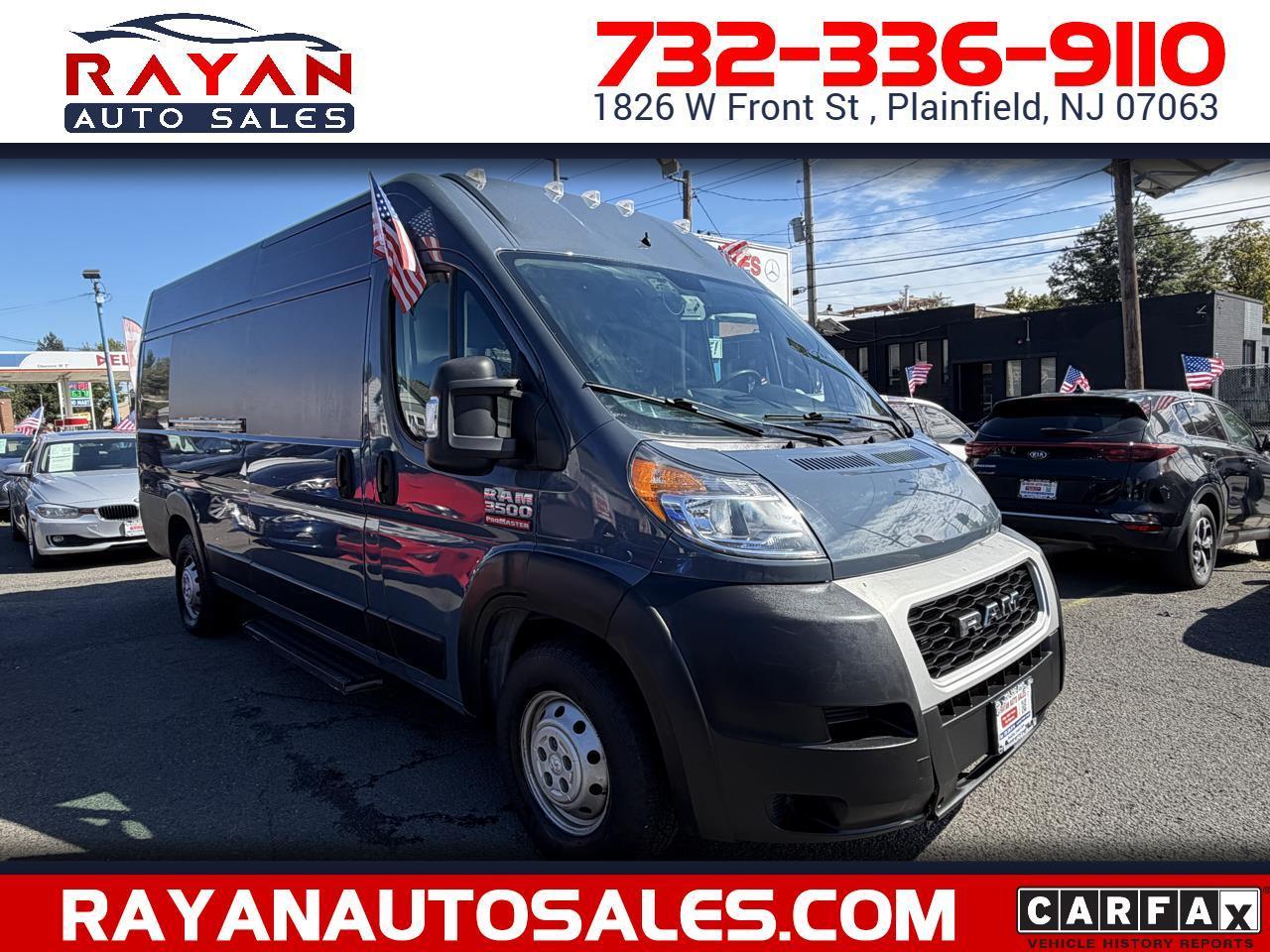 RAM Promaster 3500 High Roof w/Extended Length 2019