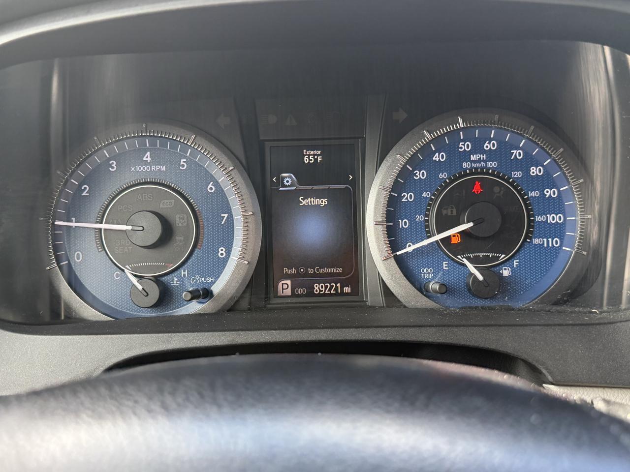 Toyota Sienna XLE FWD 8-Passenger V6 2016