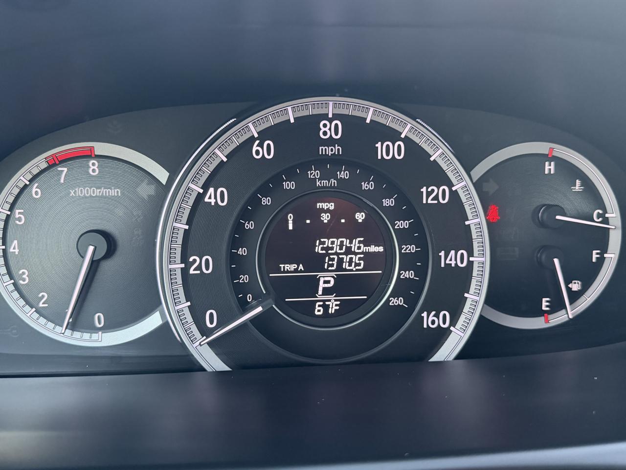 Honda Accord EX Sedan CVT 2016