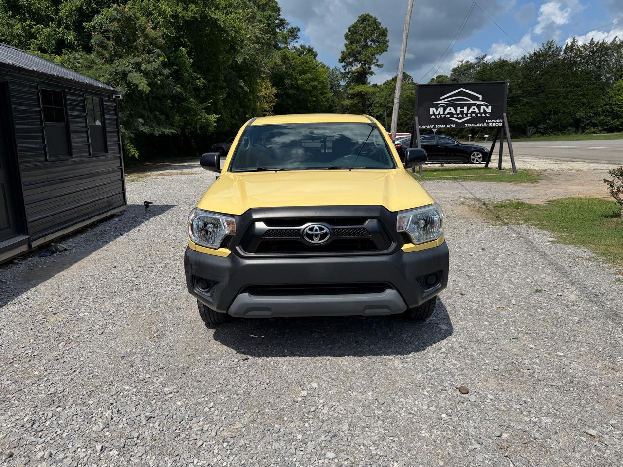 Toyota Tacoma 2WD Reg Cab I4 MT (Natl) 2013