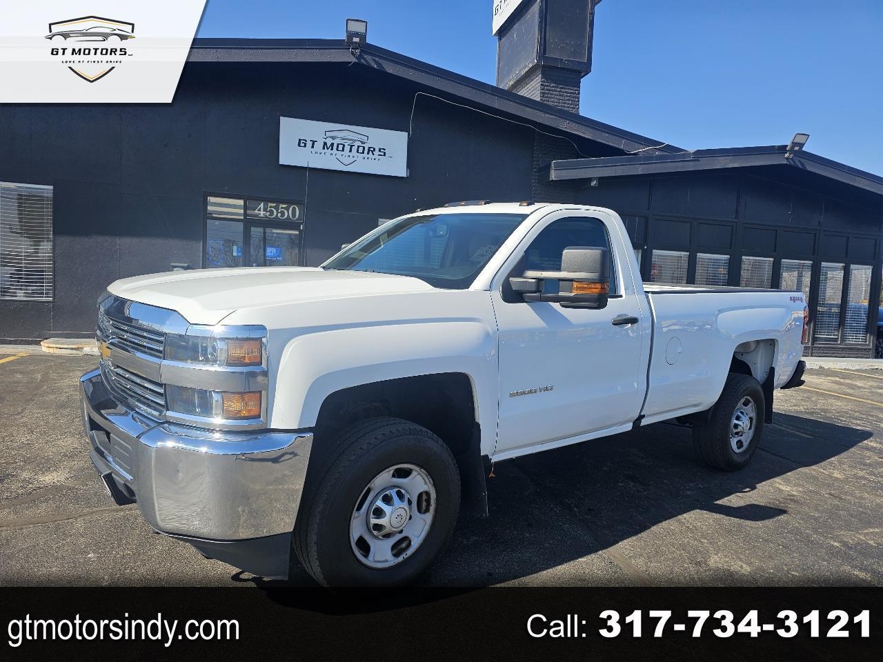 2016 Chevrolet Silverado 2500HD 4WD Reg Cab 133.6" Work Truck