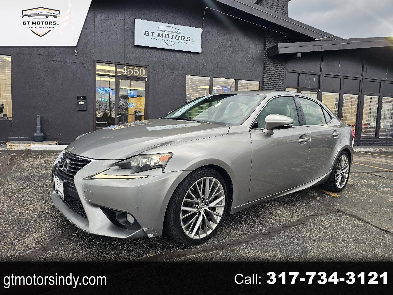 2014 Lexus IS 250 4dr Sport Sdn Auto RWD