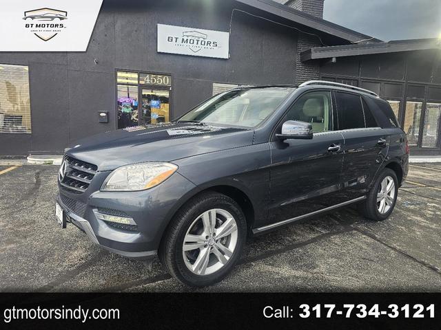 Gray 2013 Mercedes-Benz M-Class ML 350 4MATIC SUV / Crossover All-Wheel Drive Automatic