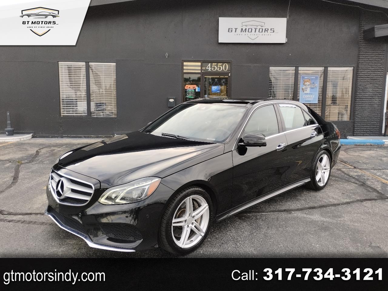 2014 Mercedes-Benz E-Class 4dr Sdn E 550 Sport 4MATIC