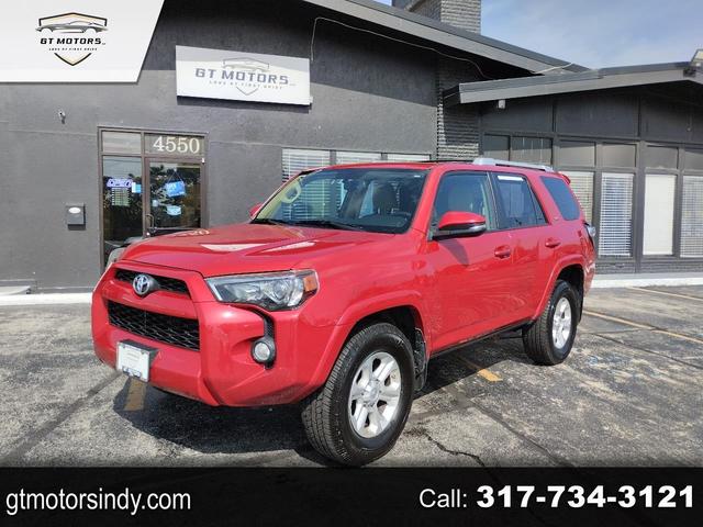 Red 2015 Toyota 4Runner SUV / Crossover All-Wheel Drive Automatic