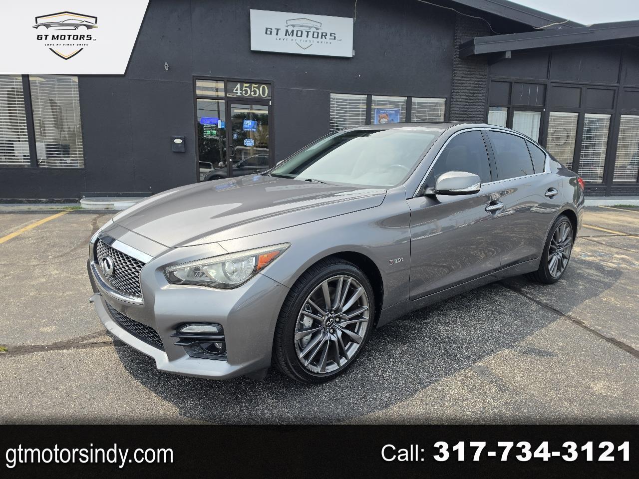 2016 Infiniti Q50 4dr Sdn 3.0t Red Sport 400 AWD