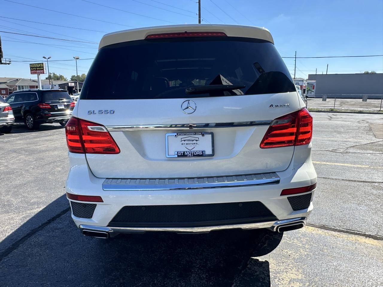 Mercedes-Benz GL-Class 4MATIC 4dr GL 550 2015