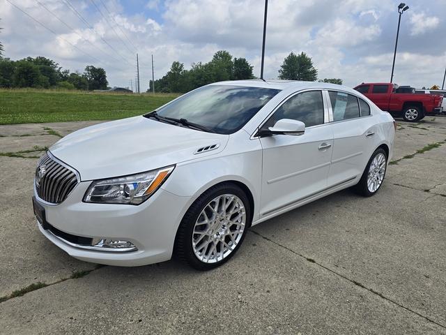 White 2016 Buick LaCrosse Leather FWD Sedan Front-Wheel Drive Automatic