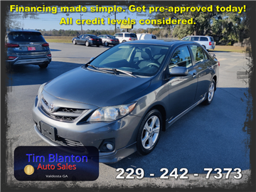 2011 Toyota Corolla S 4D Sedan