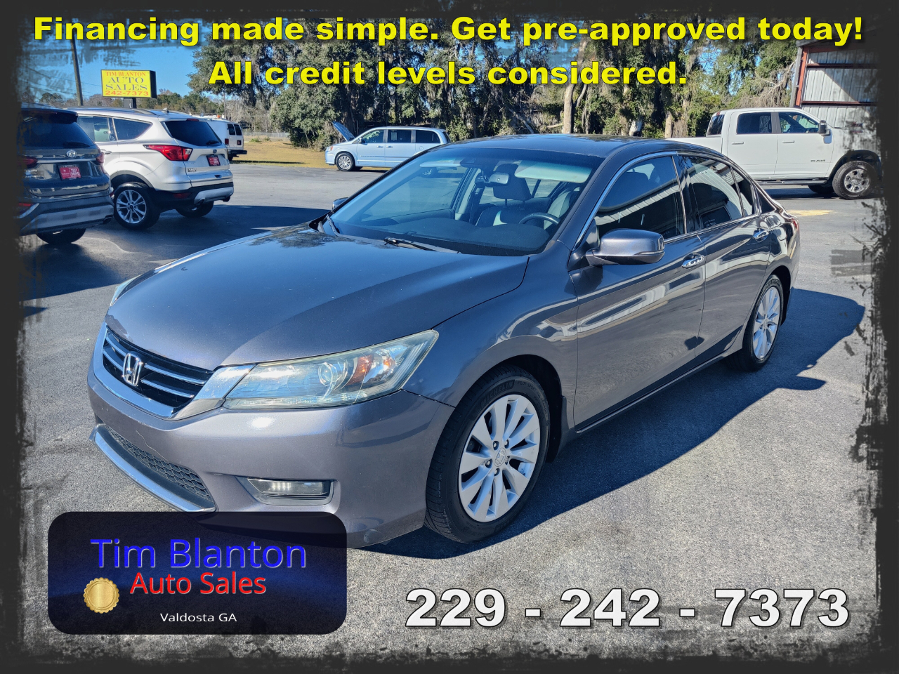 2015 Honda Accord EX-L V6 Sedan AT