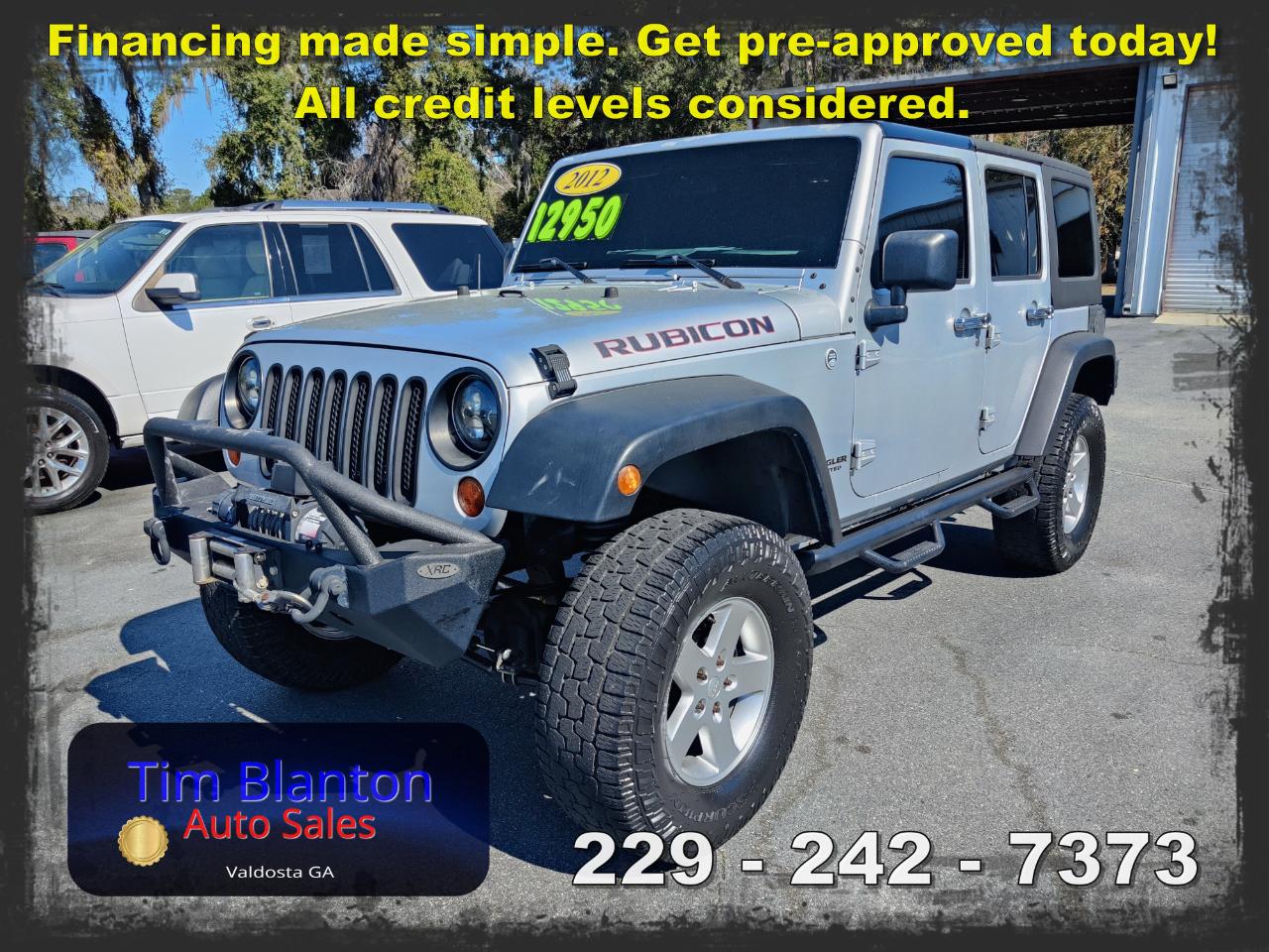 2012 Jeep Wrangler Unlimited Rubicon