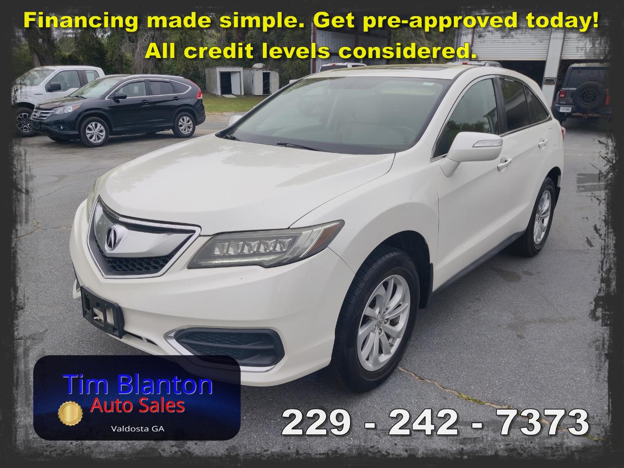 2017 Acura RDX 6-Spd AT